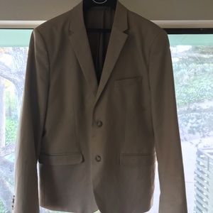 H&M Large suit jacket blazer L tan